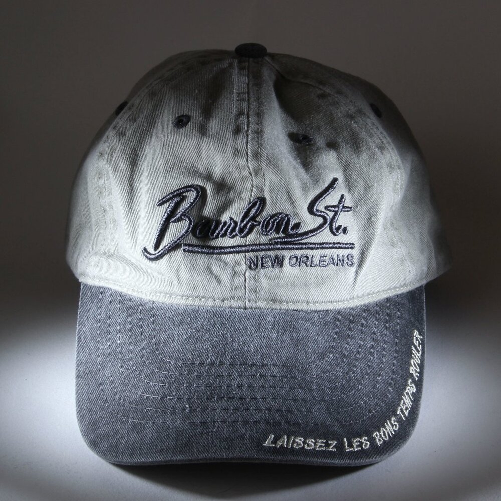 New Orleans Hat Men OS Green Bourbon St French Quarter Cap